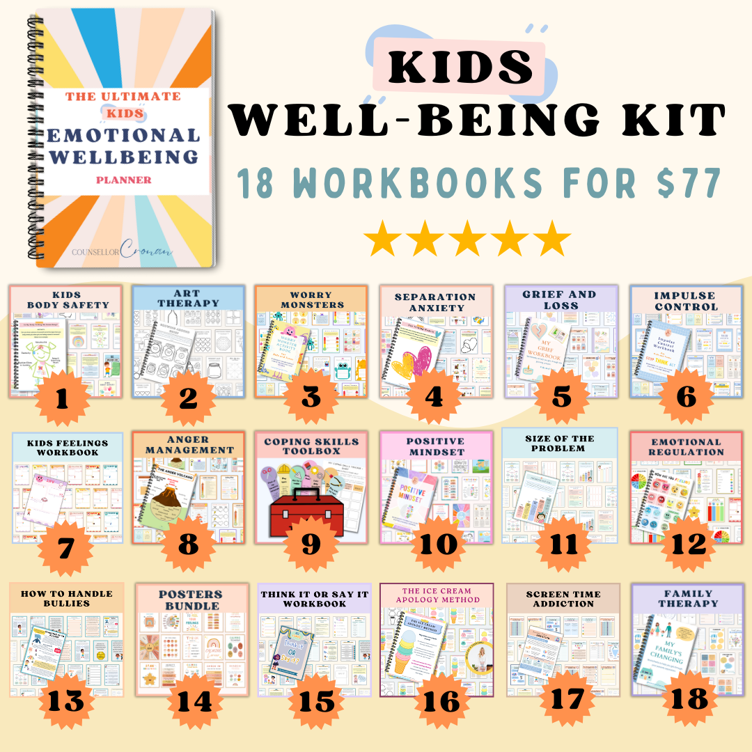 Kids Ultimate Well-Being Resource Bundle