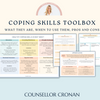 Coping Skills Toolbox. Accessing the different styles of coping skills.