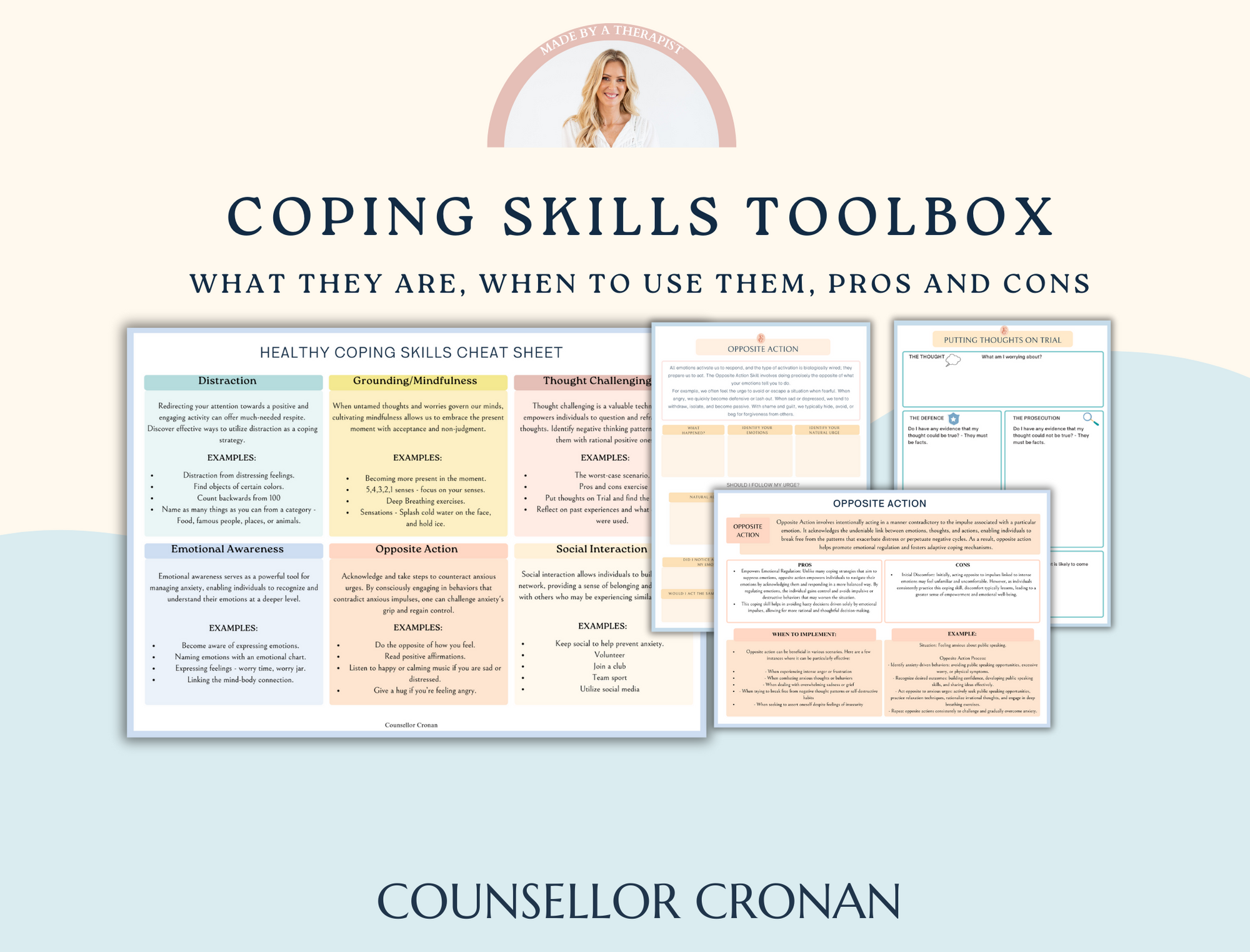 Coping Skills Toolbox. Accessing the different styles of coping skills.