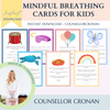 Mindful Breathing Flashcards. Self-Regulation.