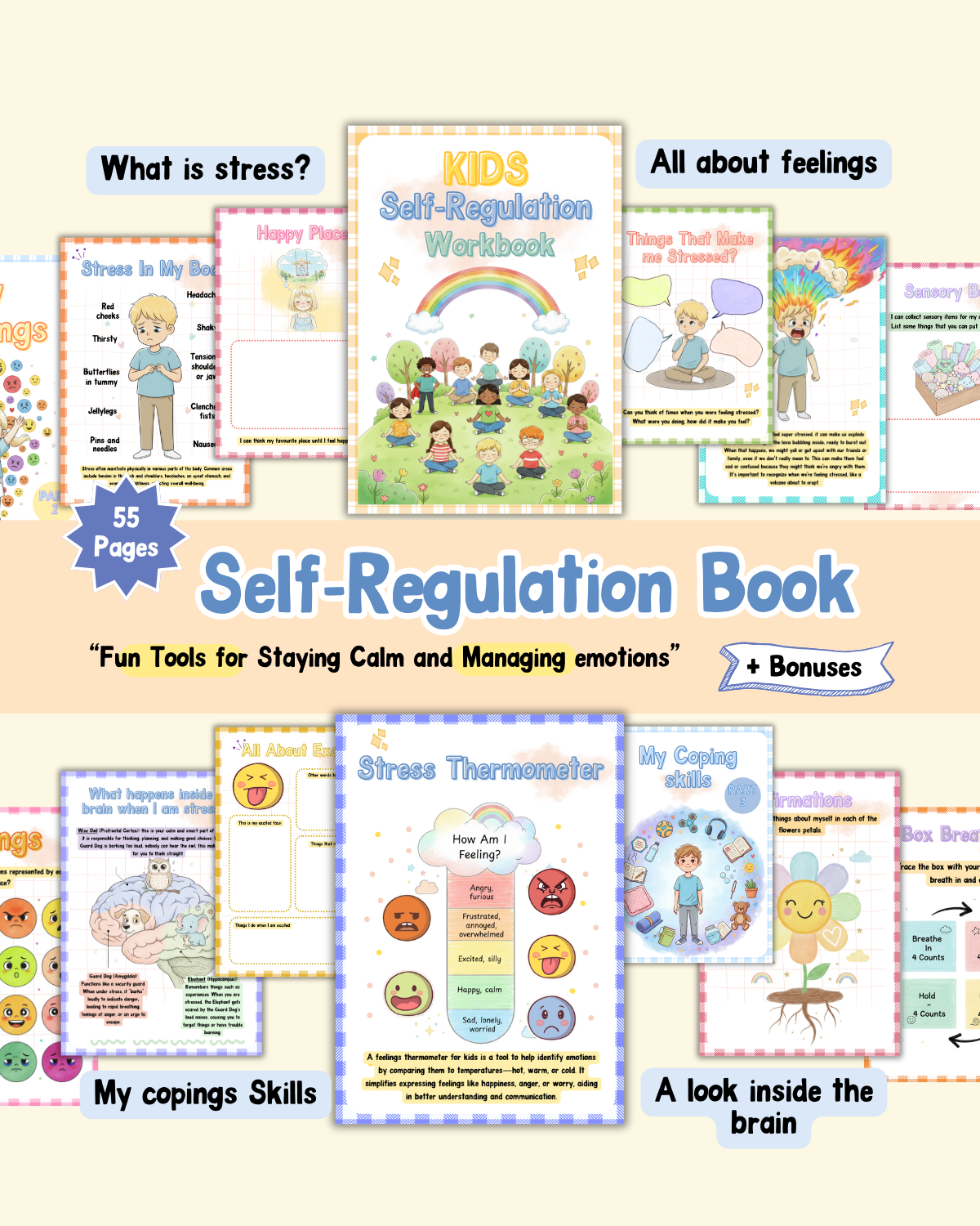 Self-Regulation Book Ages 7-14