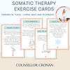 Somatic Therapy Exercise Cards, vagus nerve stimulation.