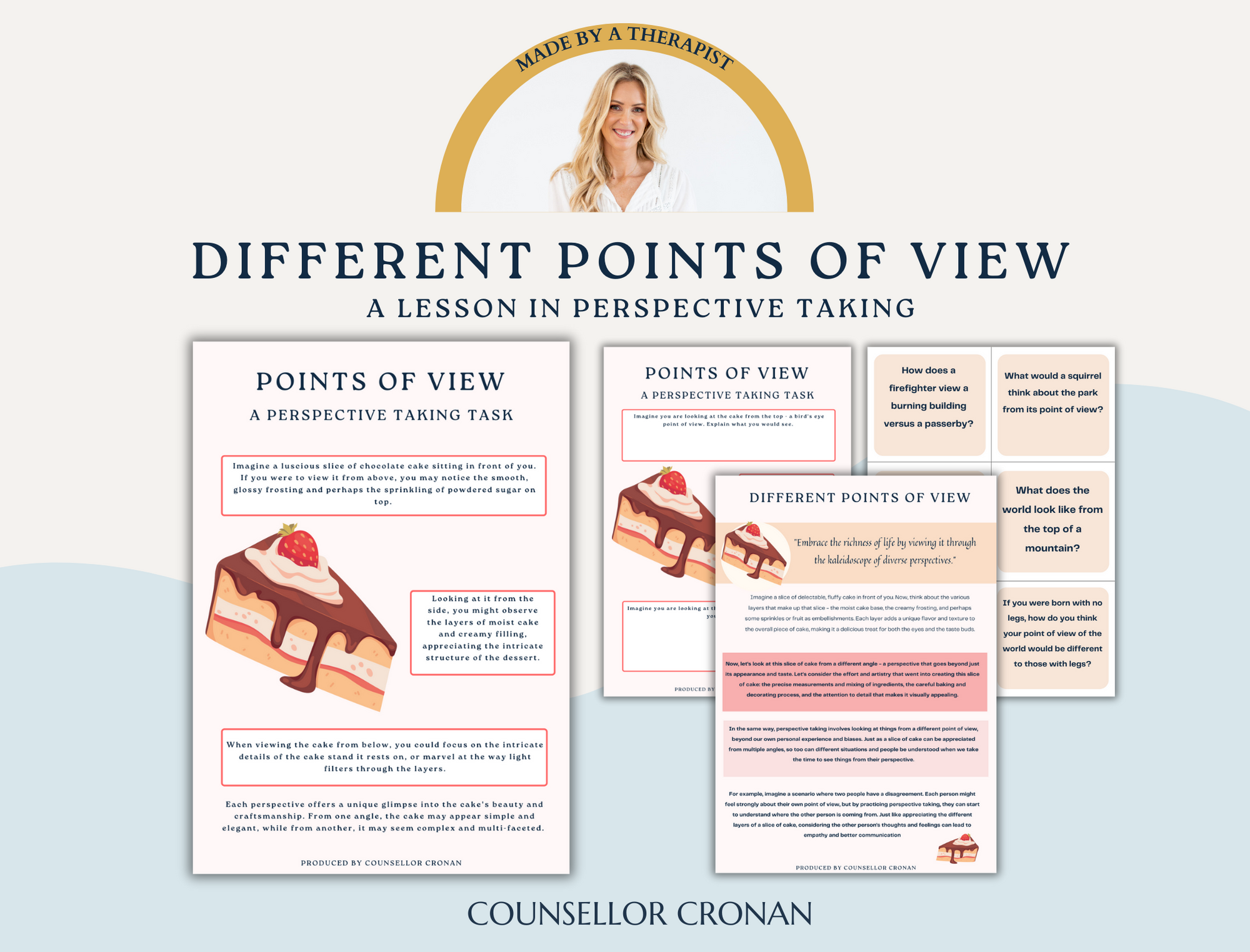 Point of view workbook. Looking at things from a different perspective.