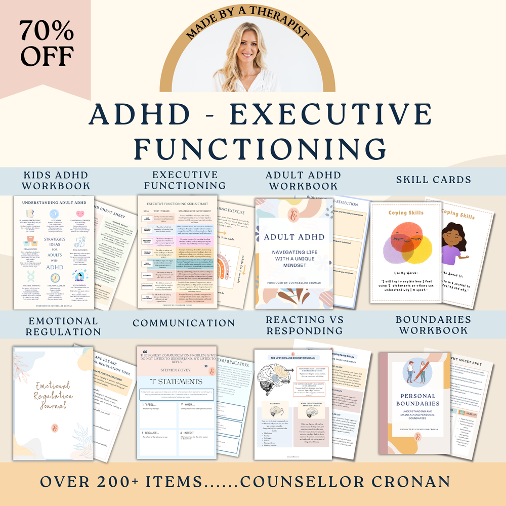 ADHD - Executive Functioning Workbook.