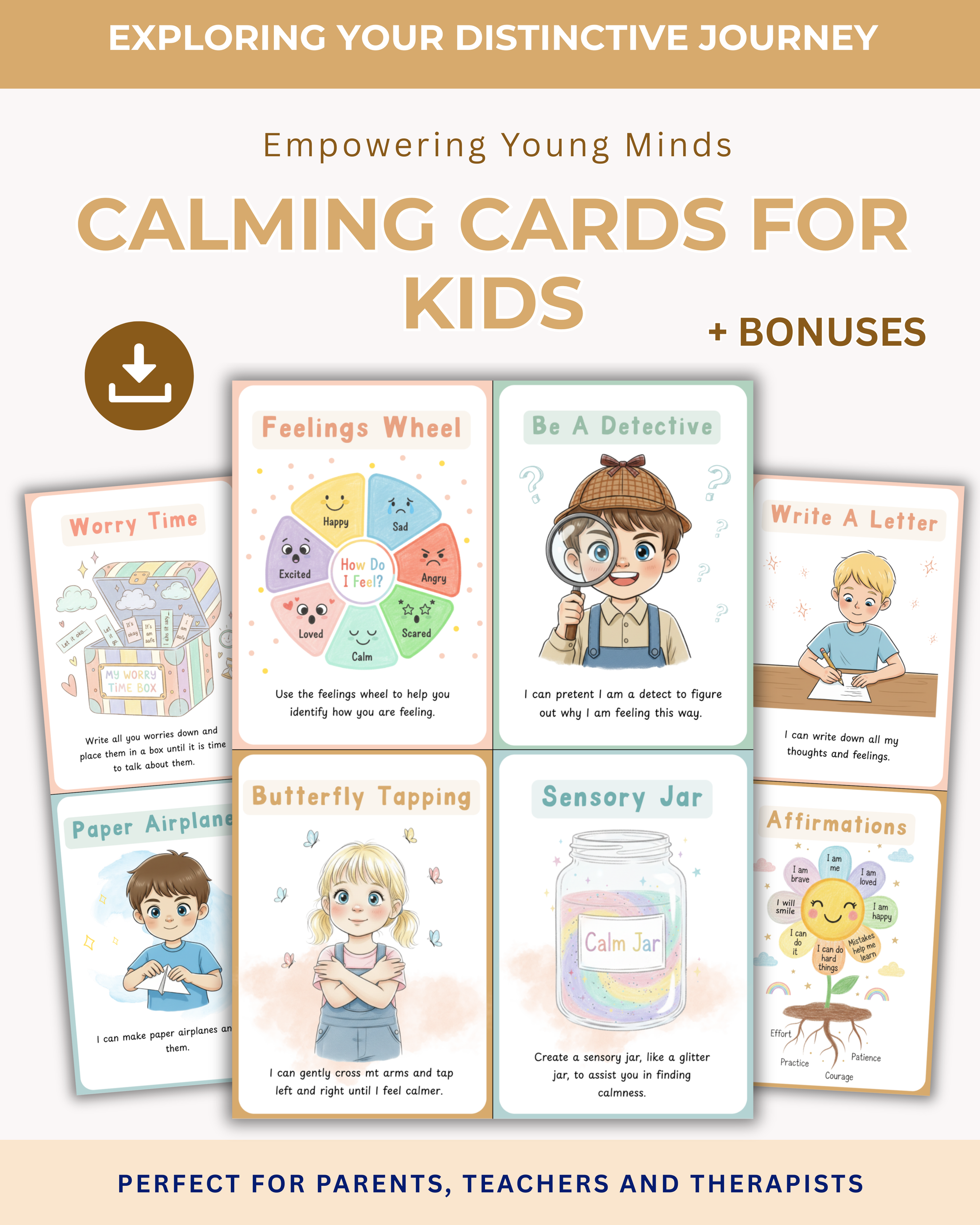 Kids Coping Skill Cards