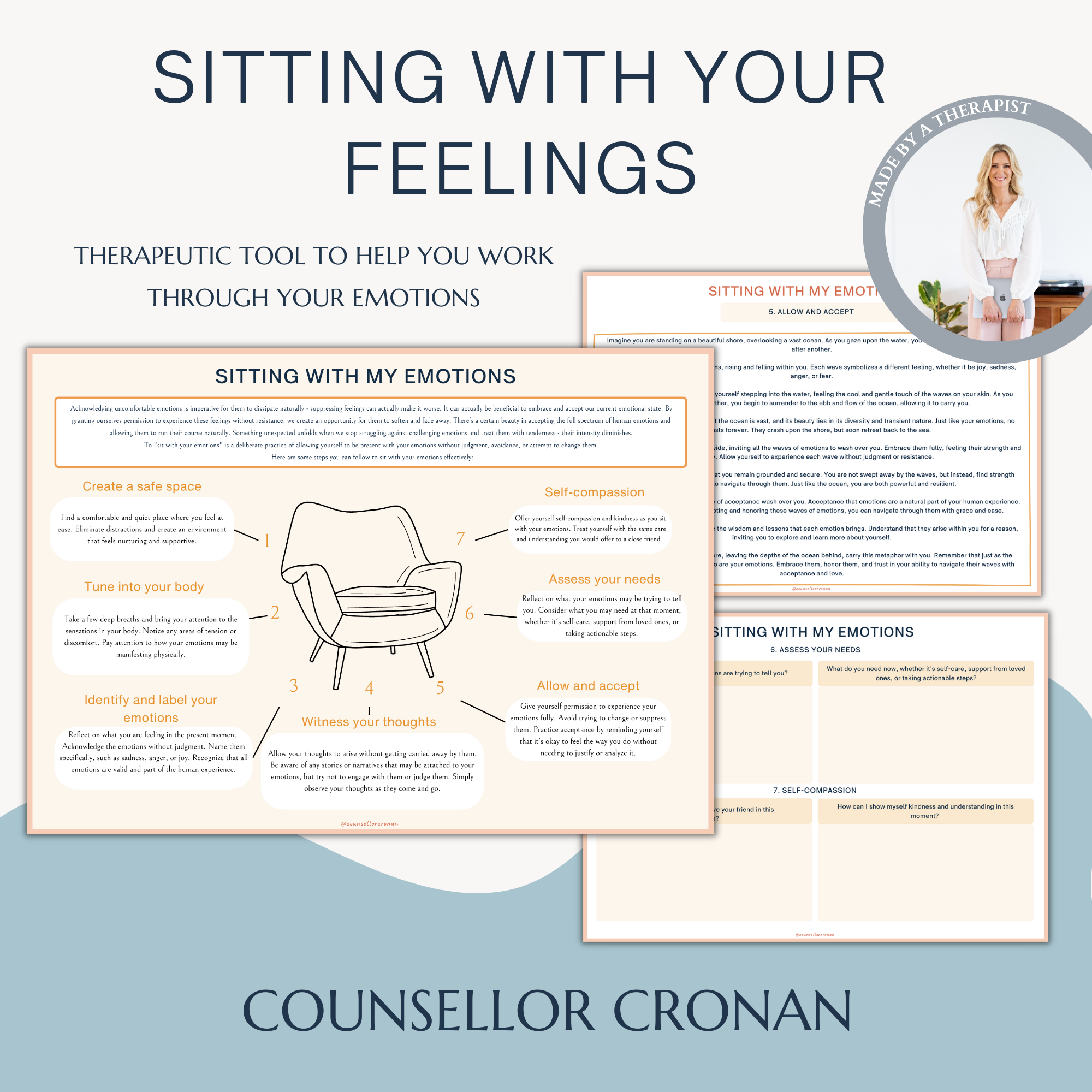 Sitting With Your Feelings - A Therapeutic Tool To Manage Your Emotions.