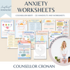 Anxiety Relief Workbook. Resources, coping skills and more.