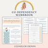 Co-Dependency Fillable Worksheets. Self-Reflection. Healthy Relationships