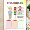 Stop, Think, Go - Impulse Control Worksheets