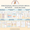 Emotional Regulation Mega Bundle. Self-regulation. Self-Care