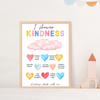 I Shower Kindness Affirmations Poster