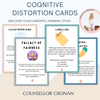 Cognitive Distortion Cards - Challenge Your Unhelpful Thinking