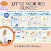 Little Worrier Resource Bundle. Anxiety Relief. Emotional Regulation Toolbox.