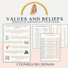 Values and Beliefs Workbook. Benefits of mapping out your values and beliefs.