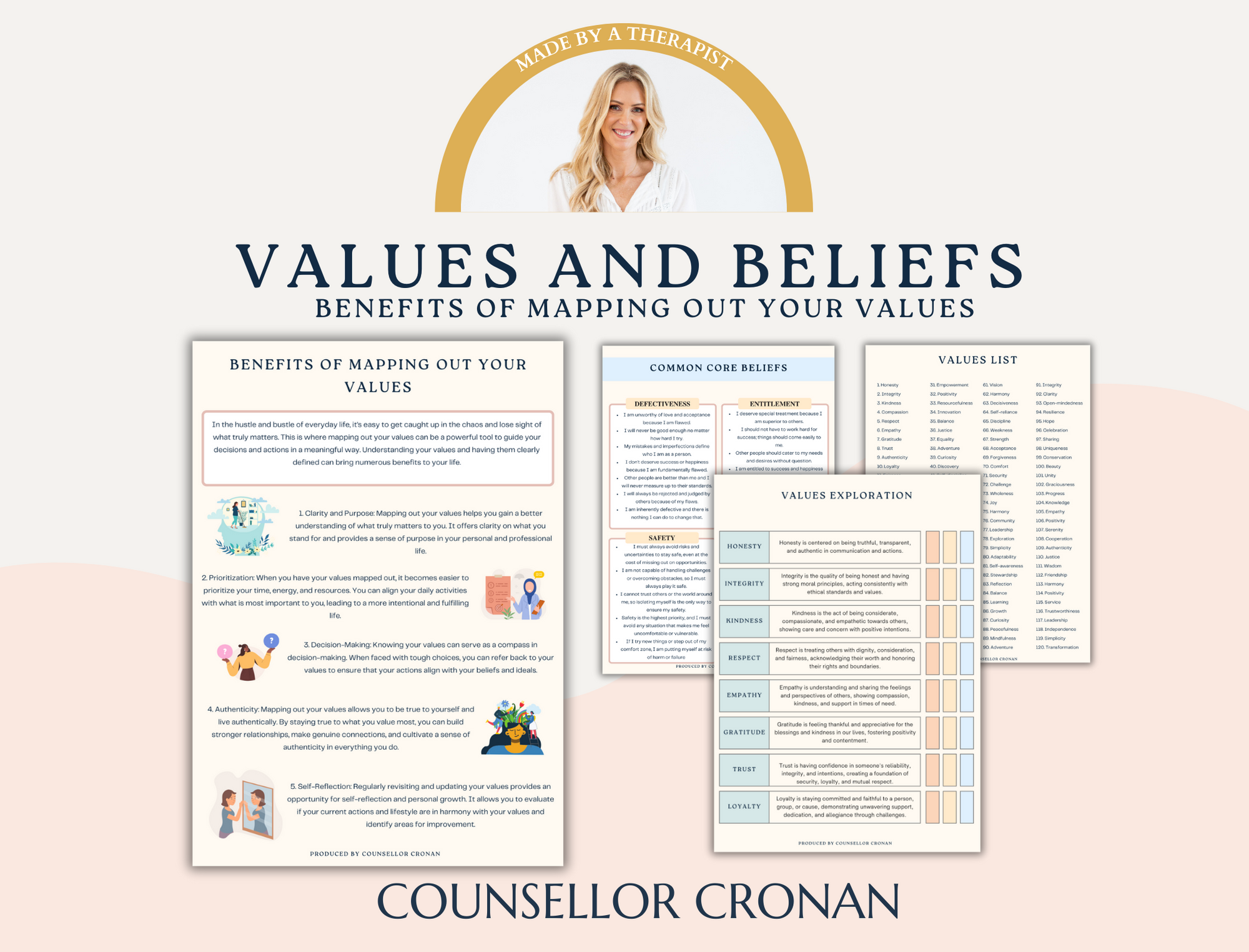 Values and Beliefs Workbook. Benefits of mapping out your values and beliefs.