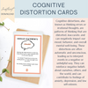 Cognitive Distortion Cards - Challenge Your Unhelpful Thinking