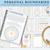 Personal Boundaries Workbook. Healthy Relationships. Healthy Boundaries