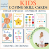 Calming corner kit bundle, coping skills for kids, self regulation.