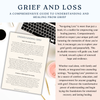 Grief And Loss Workbook Journal