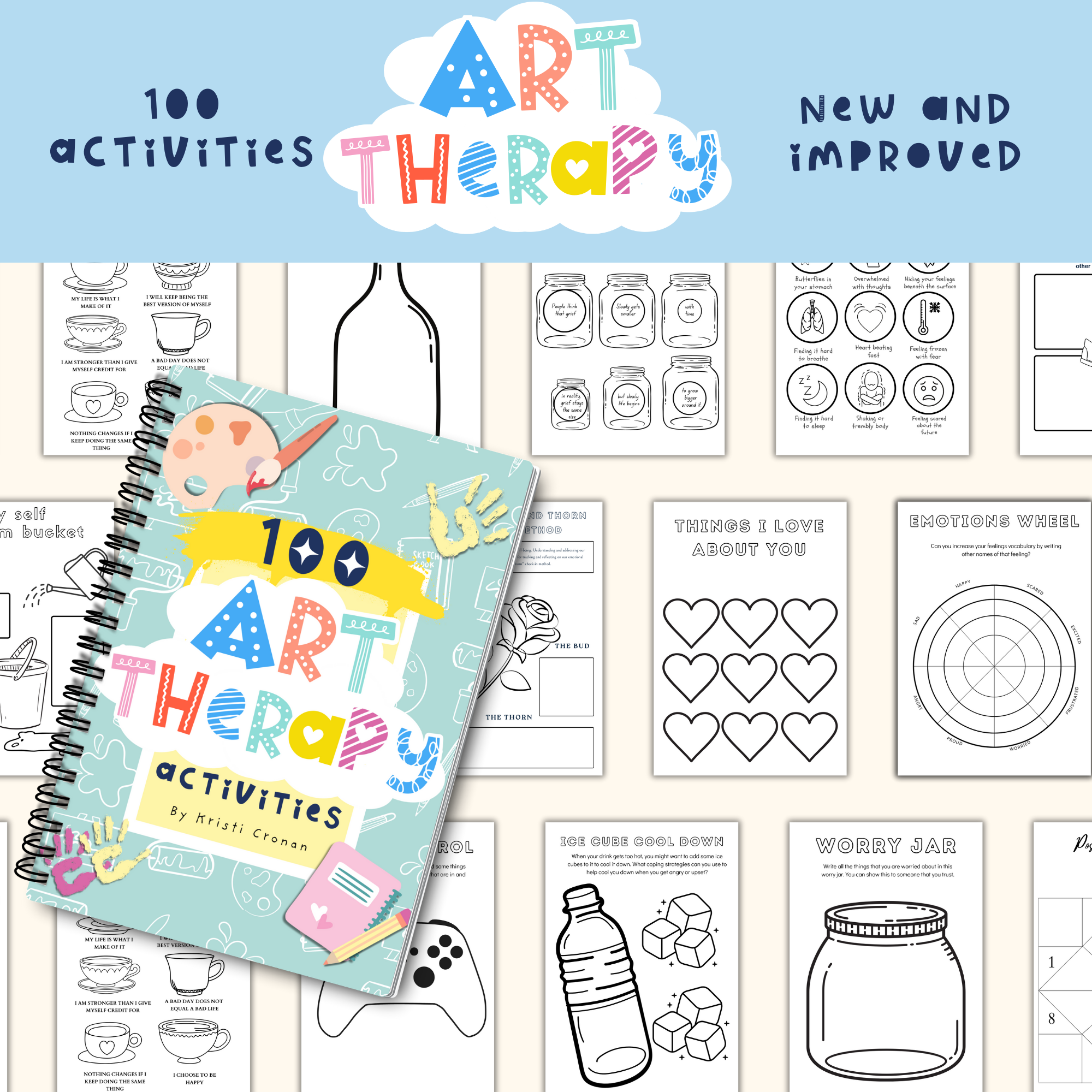 Art Therapy Worksheets. Social Emotional Regulation Tools. – Counsellor Cronan art-therapy-worksheets-social-emotional-regulation-tools-counsellor-cronan