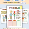 Stop, Think, Go - Impulse Control Worksheets