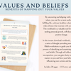 Values and Beliefs Workbook. Benefits of mapping out your values and beliefs.