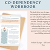 Co-Dependency Fillable Worksheets. Self-Reflection. Healthy Relationships