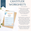 Gratitude Workbook. Find Your Happiness worksheets