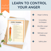 Anger Management Worksheets For Kids.