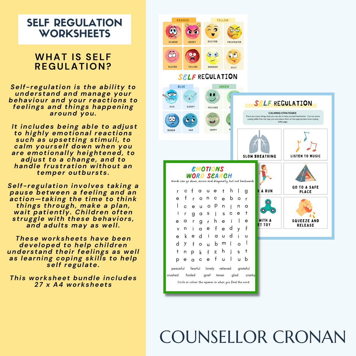 Self Regulation Tools.pdf Self Regulation Worksheet