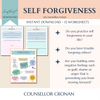 Self-Forgivness Workbook. Self-Worth.