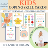 Essential Coping Skills Bundle. Therapy Worksheets.