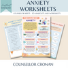 Anxiety Relief Workbook. Resources, coping skills and more.