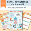 Anger Management Worksheets For Kids.