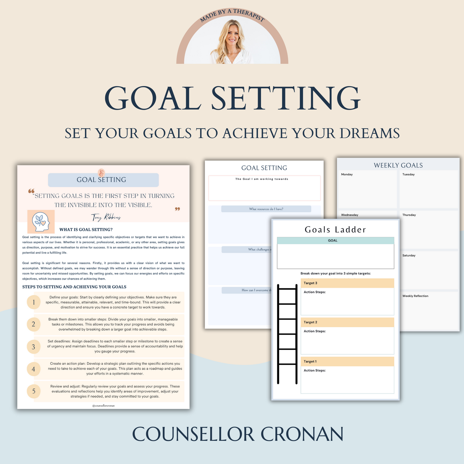 Acceptance and Commitment Therapy Mega Bundle Worksheets ACT ...