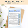 Impulse Control Workbook for Kids and Teens