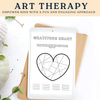 Art Therapy Worksheets. Social Emotional Regulation Tools.