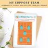 My Support Team Worksheets. Helping kids identify their safe people. Support Plan