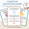 Cognitive Distortion Cards - Challenge Your Unhelpful Thinking