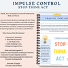 Impulse Control Workbook for Kids and Teens