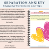 Kids Separation Anxiety Workbook