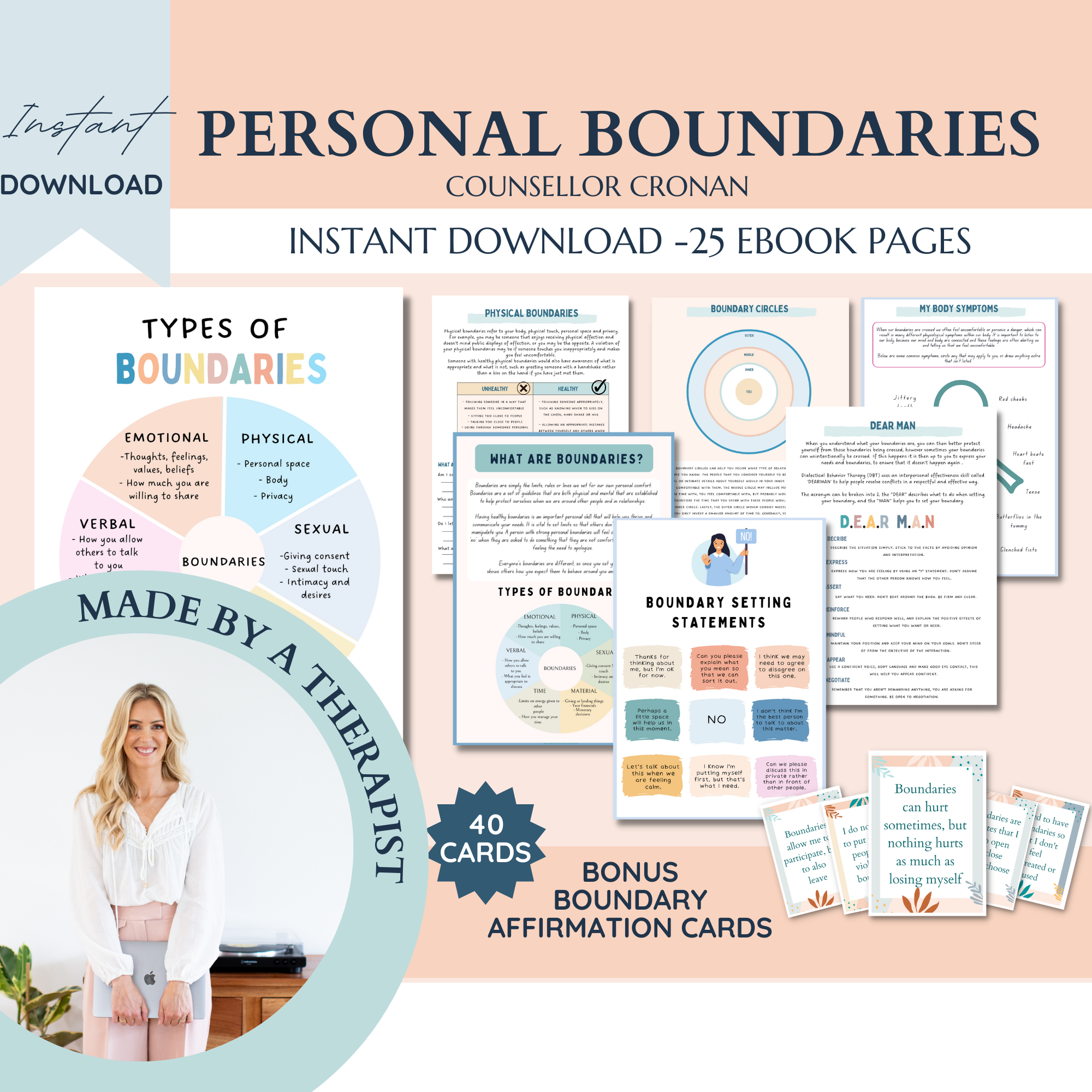 Anxiety Management Bundle Digital Download