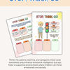 Stop, Think, Go - Impulse Control Worksheets
