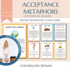 Acceptance and Commitment Therapy Mega Bundle Worksheets ACT.