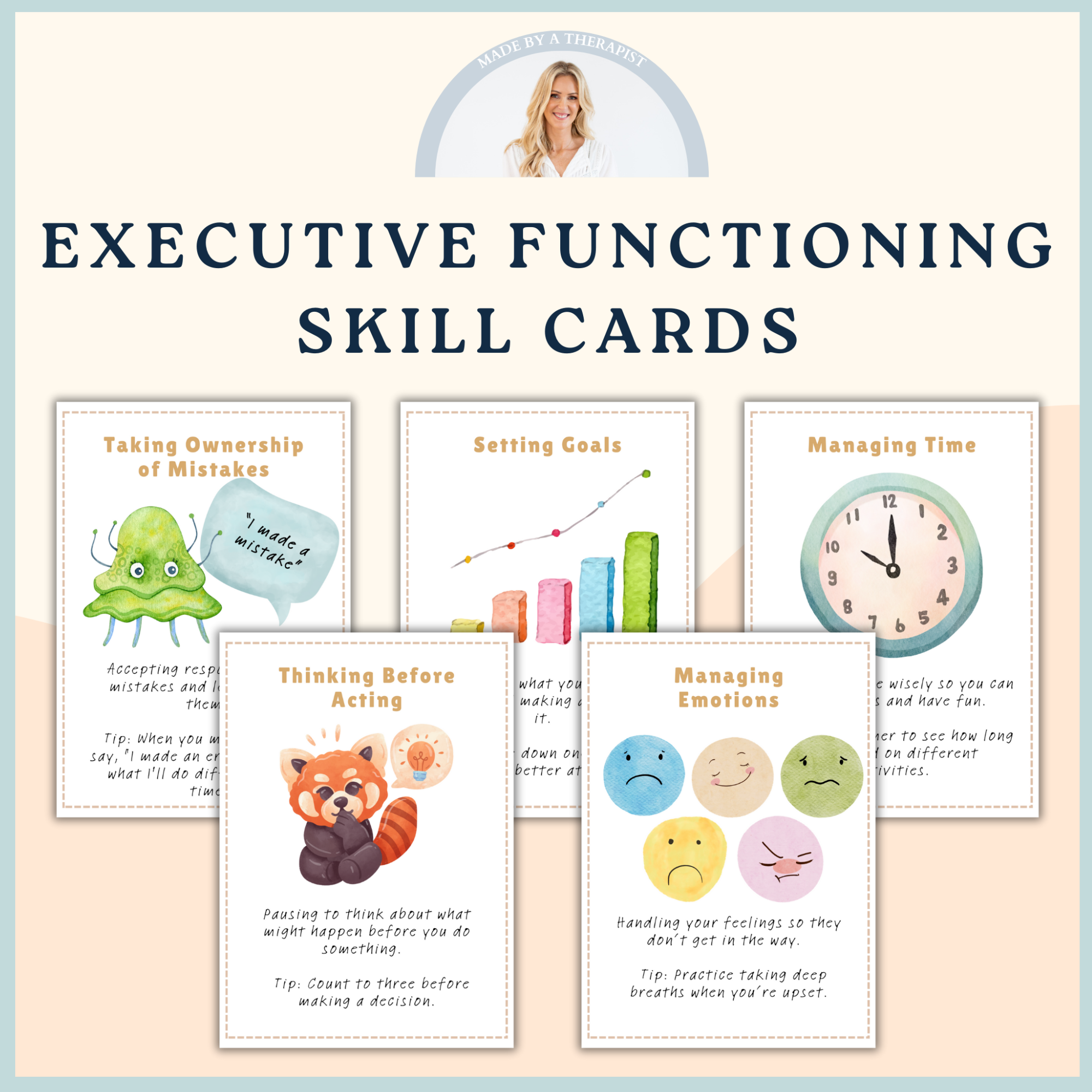 Executive Functioning Skill Cards