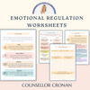 Emotional Regulation Mega Bundle. Self-regulation. Self-Care