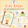 Anger Management Worksheets For Kids.