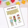 Stop, Think, Go - Impulse Control Worksheets