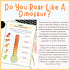 Kids Anger Workbook - Do You Roar Like A Dinosaur?