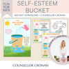 Self-Esteem Bundle. Self-worth, confidence Kit. Social Media Management.